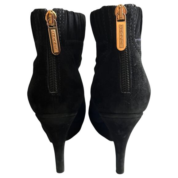 Chanel Blue Suede Ankle Boots, US7/IT 37 - Picture 8 of 16